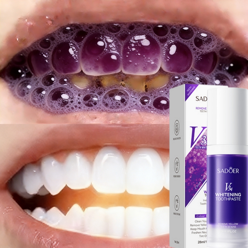 Teeth Whitening Effective - Pasta de Dente Clareadora Mais Vendida