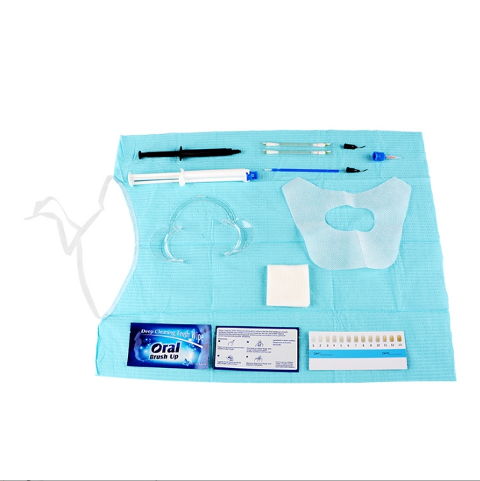 Teeth Whitening Bleaching Kit - Kit profissional de clareamento dental, barreira
