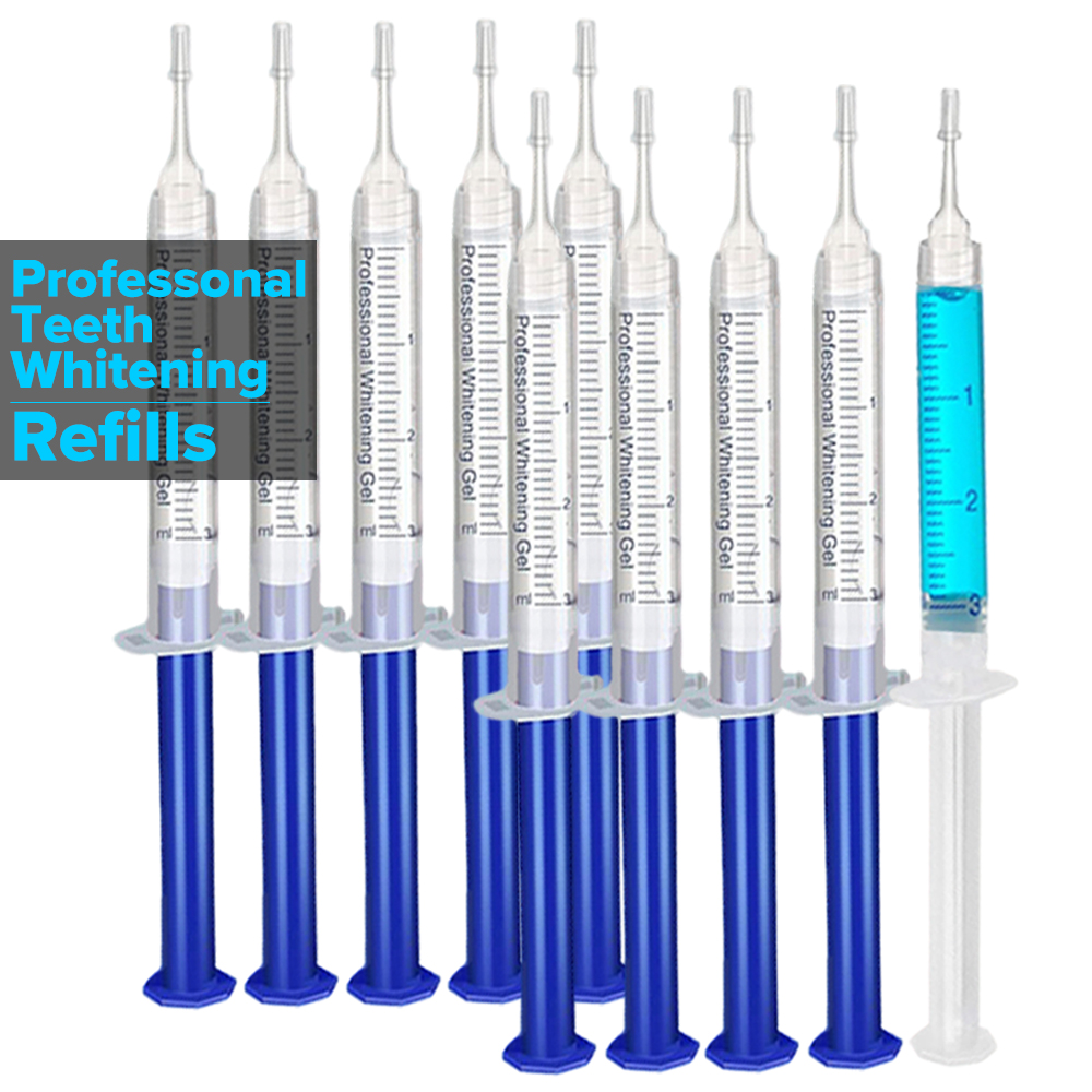 Teeth Whitening Bleaching Kit - Seringa de recarga de gel para