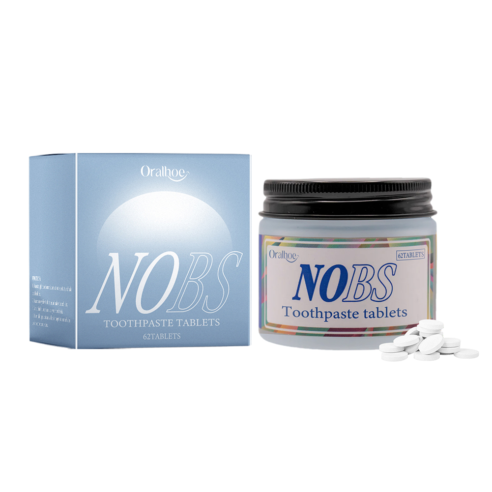 Teeth Whitening Xylitol - Comprimidos de pasta de dente NOBS
