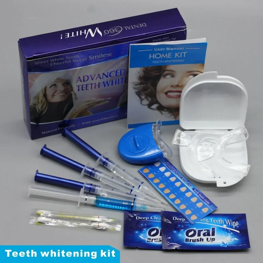 Teeth Whitening Bleaching Kit - Sistema de Clareamento Dental para Clareamento