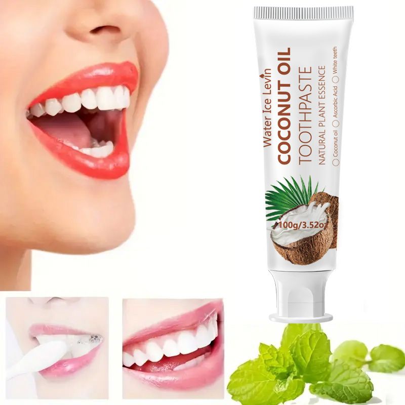 Teeth Whitening And Stain Removal - Pasta de Dente de Óleo de