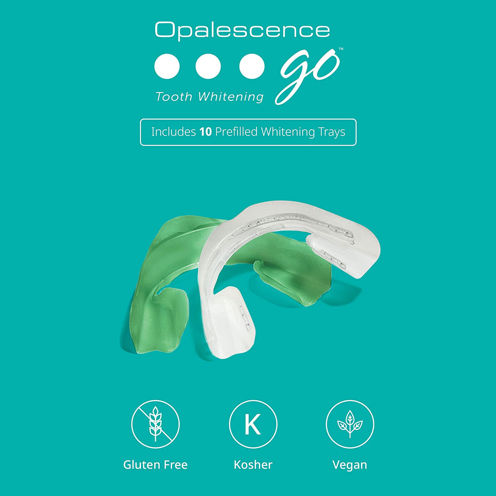 Peróxido de hidrogênio para cl - Teeth Whitening Opalescence Go avaliação e preço