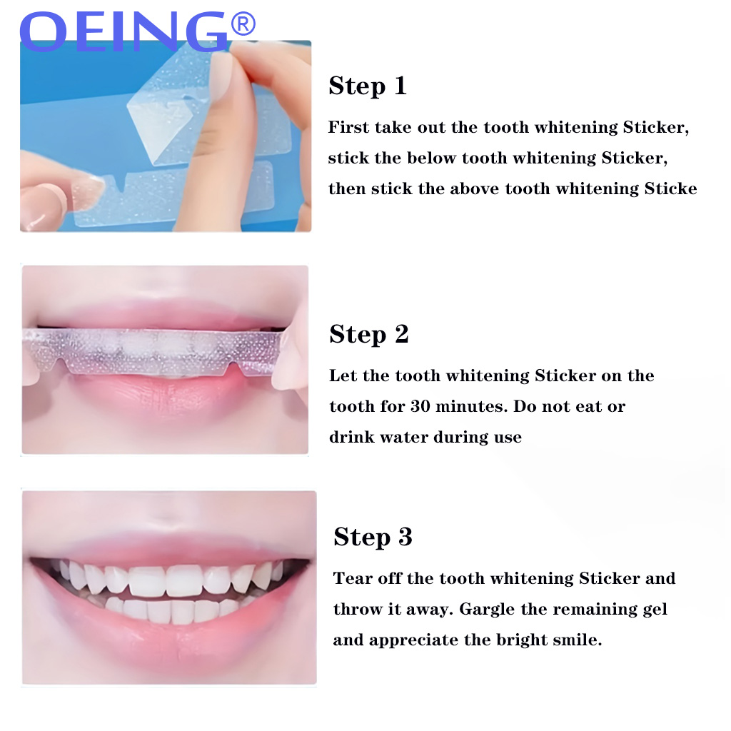 Tira de clareamento dental 9d  - Teeth Whitening Effective avaliação e preço