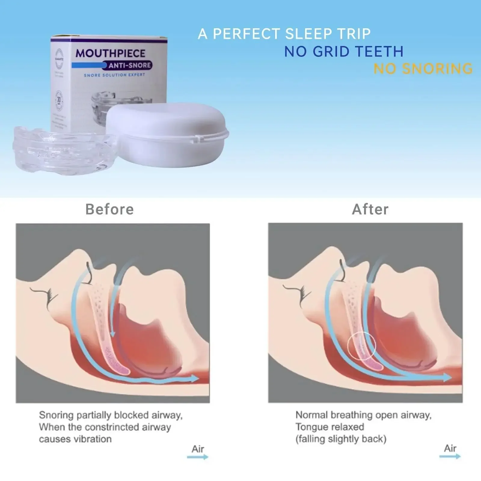 Protetor Bucal Ajustável Antir - Dental Guard Night avaliação e preço