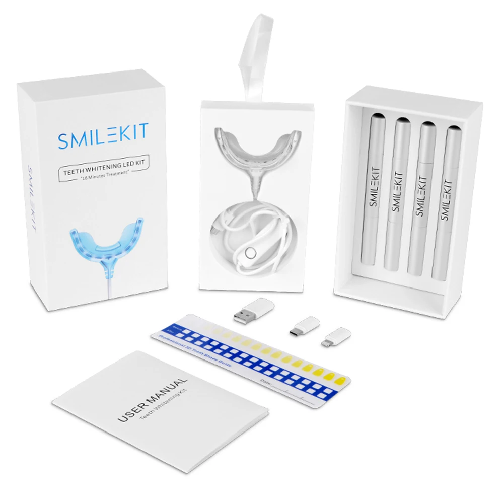 Temporização inteligente 16 le - Teeth Whitening Bleaching Kit avaliação e preço