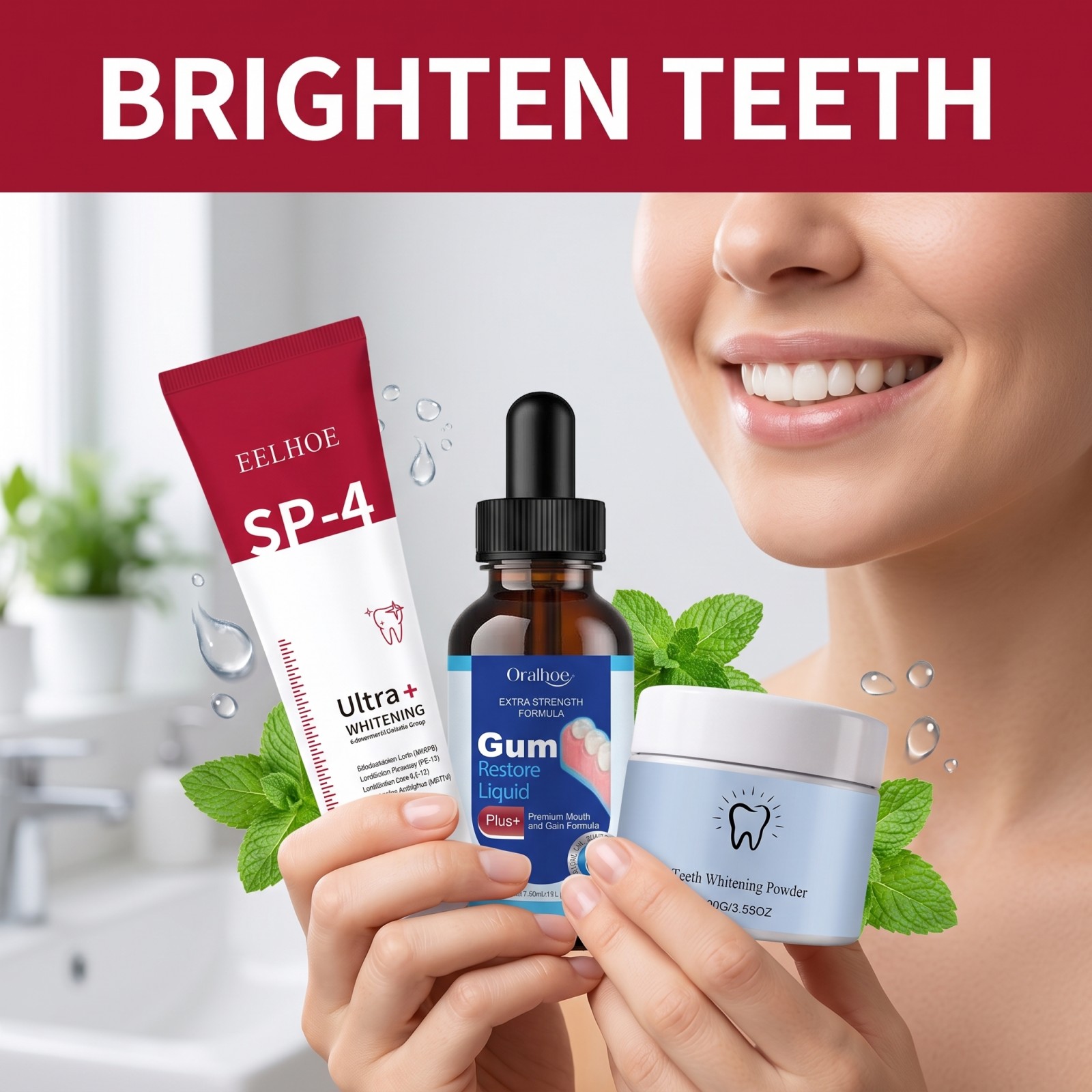 Kit de Cuidados Bucais: Pasta  - Teeth Whitening Lab avaliação e preço
