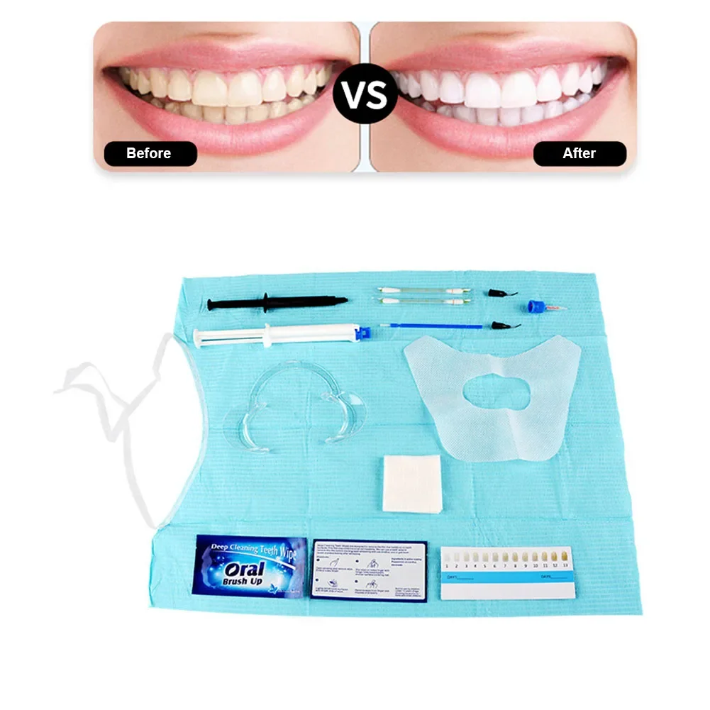 Kit de clareamento dental para - Teeth Whitening Bleaching Kit avaliação e preço