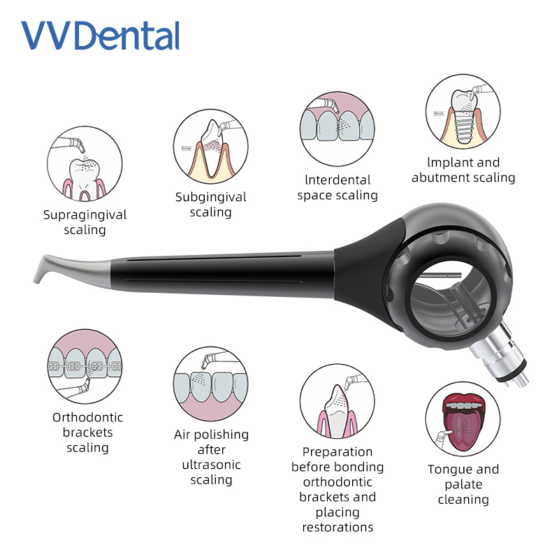 Vvdental polidor de ar jet air - Colgate Whitening Teeth avaliação e preço