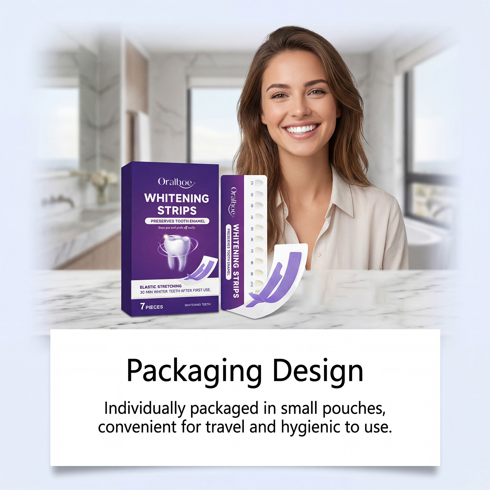 ORALHOE Tiras Clareadoras Segu - Teeth Whitening Bleaching Kit avaliação e preço