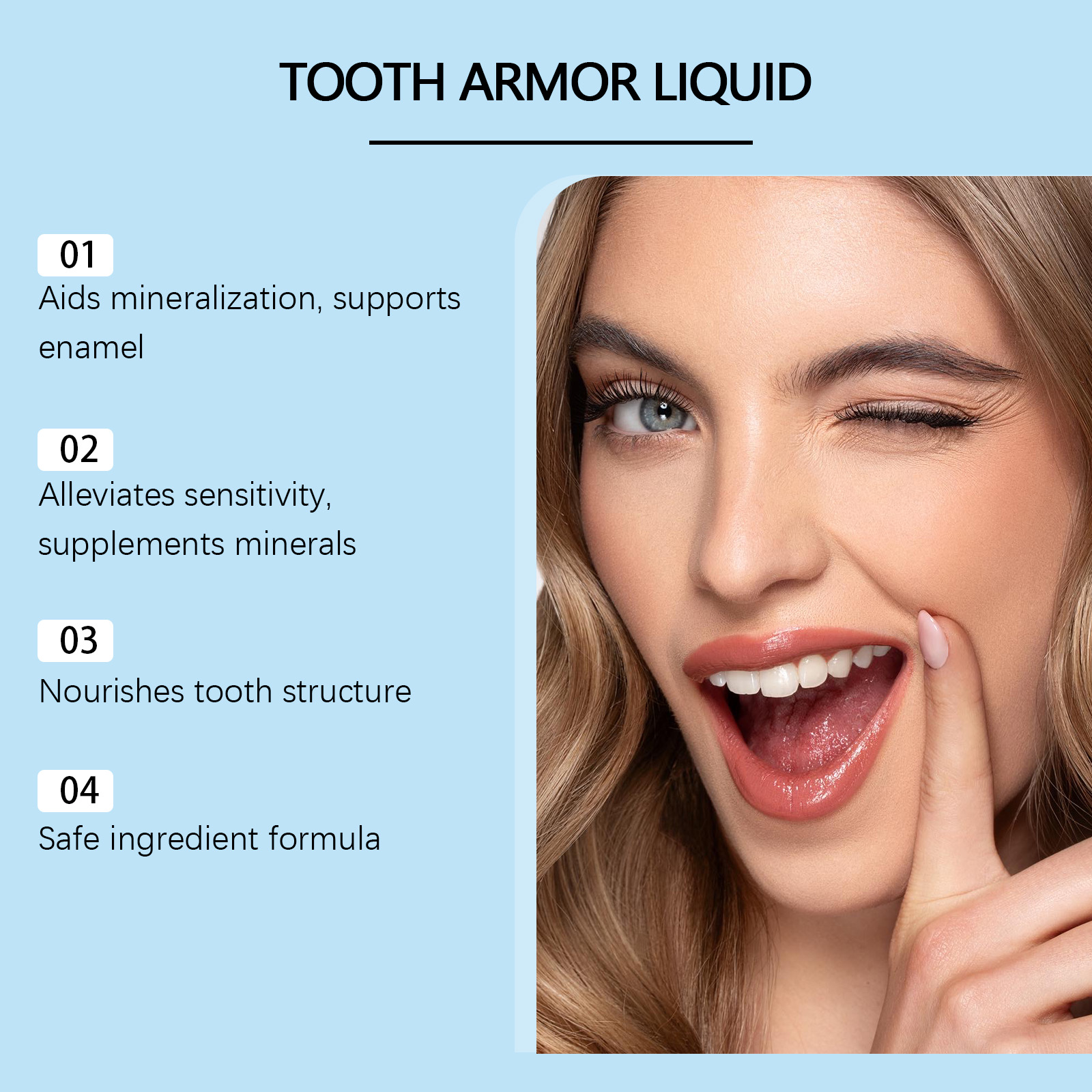 Líquido para Cuidado Dental co - Teeth Whitening Effective avaliação e preço