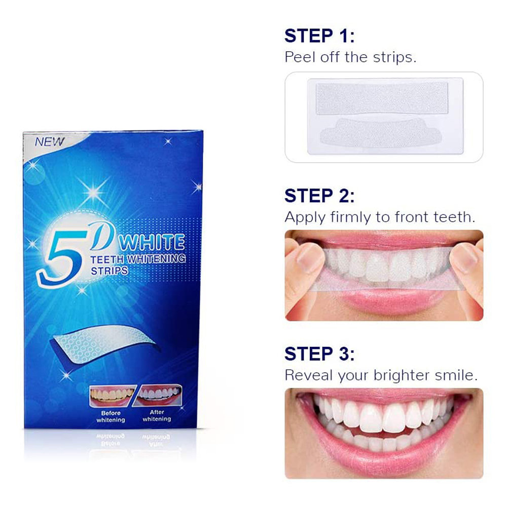 Kit de Clareamento Dental 5D c - Teeth Whitening Xylitol avaliação e preço